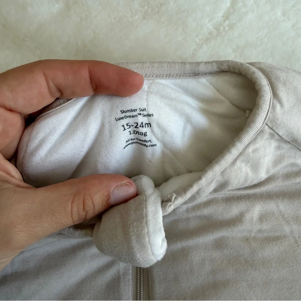 PurComfy LuxeDream Slumber Suit Sleepsack 15-24 Months 1.0 TOG